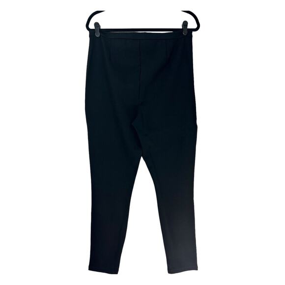 Fashion Nova Women's Slacks Size 1X Black Unrivaled And On Top Ponte Knit Pants - Picture 6 of 14